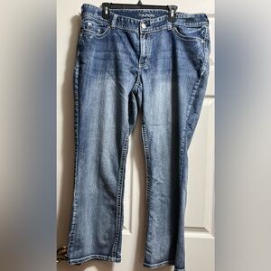 Maurices Blue Boot Cut Jeans with Classic Style size 22 Short